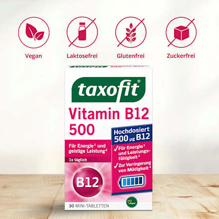 Vitamin B12 500 Mini Tabletten 30 St, 4,7 g