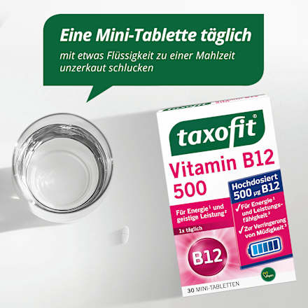 Vitamin B12 500 Mini Tabletten 30 St, 4,7 g