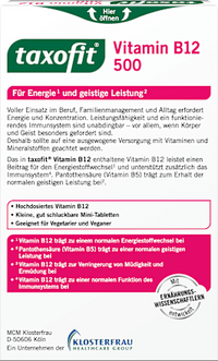 Vitamin B12 500 Mini Tabletten 30 St, 4,7 g