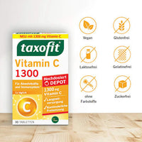 Vitamine C 1300 tabletten 30 stuks, 56,9 g