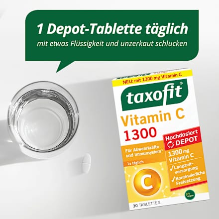 Vitamin C 1300 Tabletten 30 St, 56,9 g