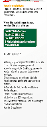 Vitamin C + Zink + D3 Direktgranulat 20 St, 60 g