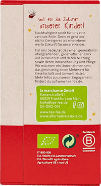 Kindertee Erdbeerzauber (20 Beutel), ab 1 Jahr, 30 g