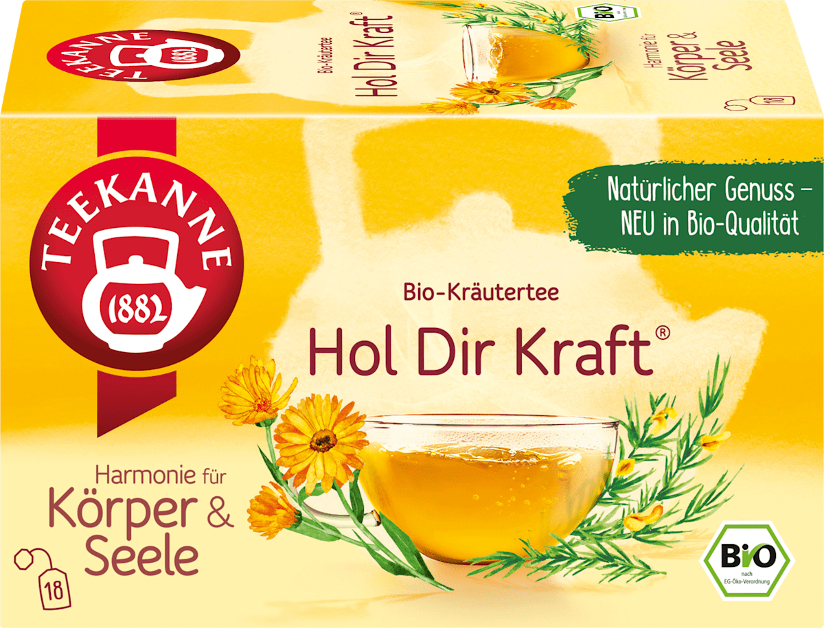 Théière tisane, Retrouve ta force (18 sachets), 36 g