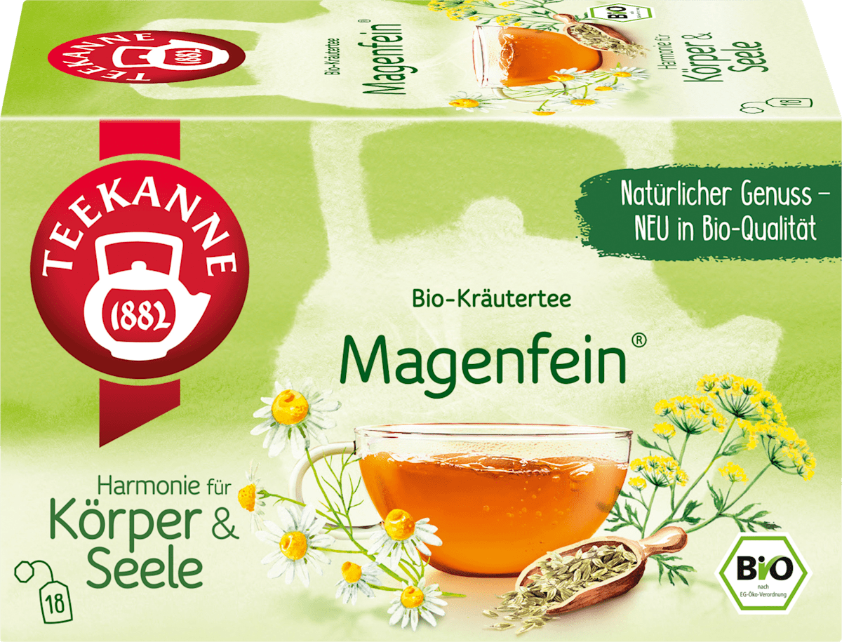 Théière tisane, Magenfein (18 sachets), 36 g