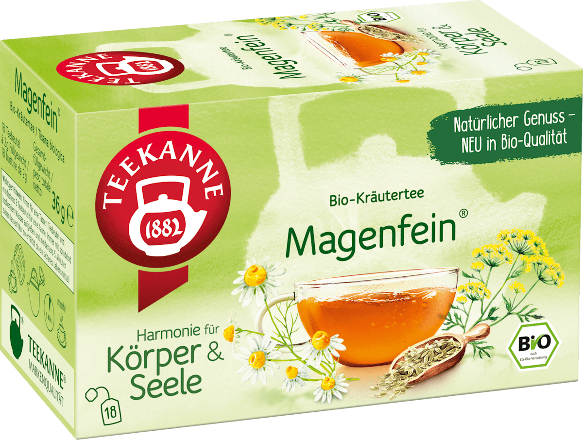 Théière tisane, Magenfein (18 sachets), 36 g