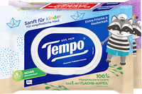 Vochtige toiletdoekjes, zacht voor kinderen (2x42 stuks), 84 stuks