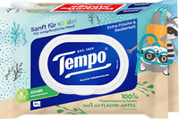 Vochtige toiletdoekjes, zacht voor kinderen (2x42 stuks), 84 stuks