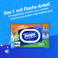 Vochtig toiletpapier familie maxi-verpakking, 84 stuks
