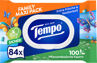 Vochtig toiletpapier familie maxi-verpakking, 84 stuks