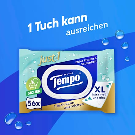 Feuchtes Toilettenpapier Just 1, 56 St