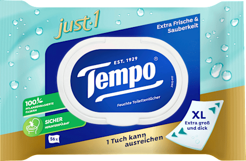 Feuchtes Toilettenpapier Just 1, 56 St