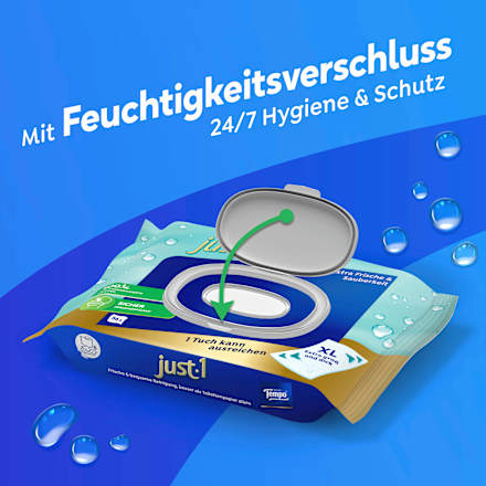 Feuchtes Toilettenpapier Just 1, 56 St