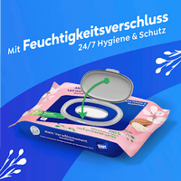Vochtig toiletpapier Amandelmelk &amp; Panthenol, 42 stuks