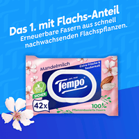 Vochtig toiletpapier Amandelmelk &amp; Panthenol, 42 stuks