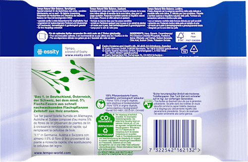 Natural Skin Balance vochtig toiletpapier, 42 stuks