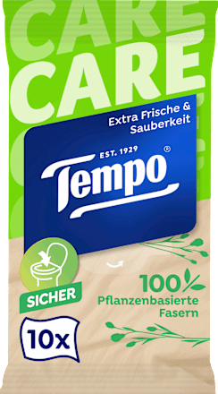 Vochtig toiletpapier in reisformaat, 10 stuks