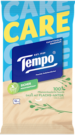 Vochtig toiletpapier in reisformaat, 10 stuks