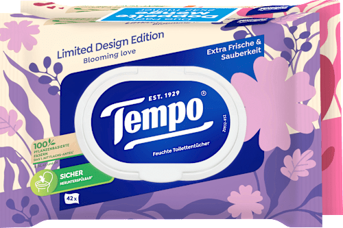 Vochtig toiletpapier zacht &amp; fris (2x42 stuks), 84 stuks
