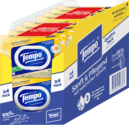 Feuchtes Toilettenpapier sanft & pflegend Kamille 4x(4x42 St), 672 St