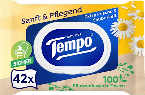 Feuchtes Toilettenpapier sanft & pflegend Kamille, 42 St