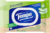 Vochtig toiletpapier, zacht en gevoelig, 42 stuks