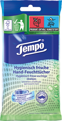 Handhygiene Tücher, Reisegröße, 10 St