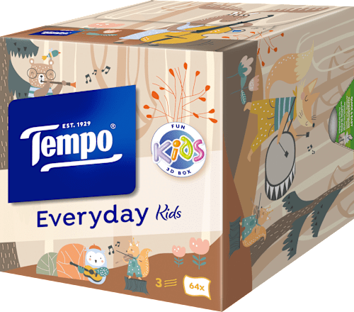Tissues Box Kids Everyday, 64 stuks