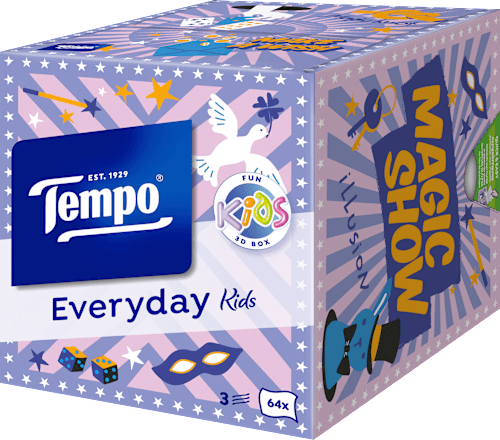 Tissues Box Kids Everyday, 64 stuks