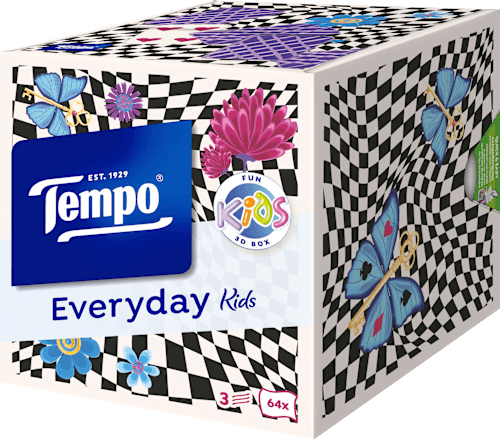 Tissues Box Kids Everyday, 64 stuks