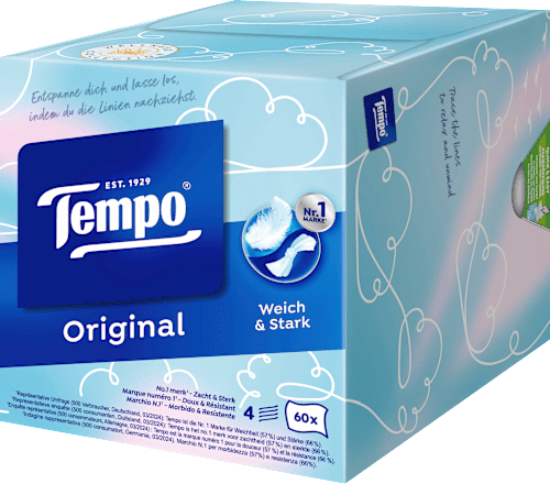 Originele tissues doos, 60 stuks