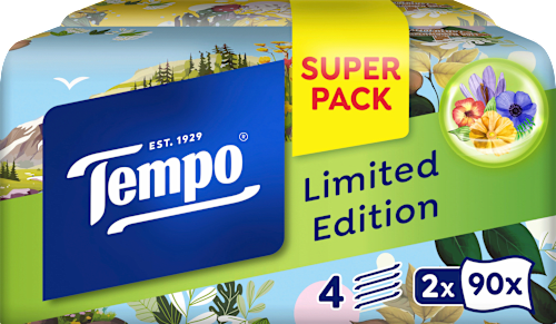 Tissues Duo Box met geur (2x90 stuks), 180 stuks