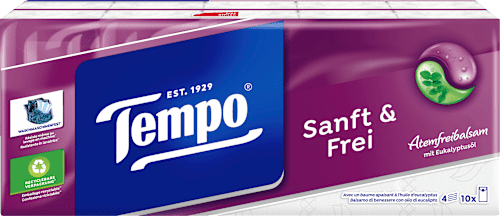 Tissues gentle &amp; free (10x9 stuks), 90 stuks