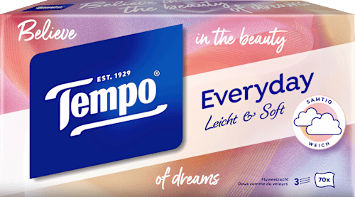 Tempo Tissues Light Box, 70 stuks