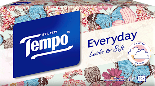 Tempo Tissues Light Box, 70 stuks