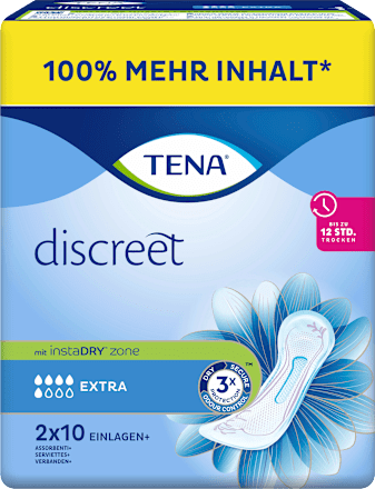 discreet Einlagen Inkontinenz Extra Duopack, 20 St
