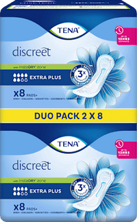 discreet Einlagen Inkontinenz Extra Plus Duopack, 16 St