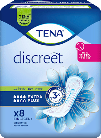 discrete Incontinentie Pads Extra Plus, 8 stuks
