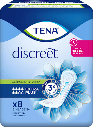 discreet Einlagen Inkontinenz Extra Plus, 8 St