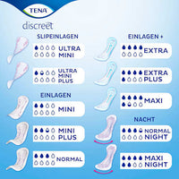 discreet Einlagen Inkontinenz Extra Plus, 8 St