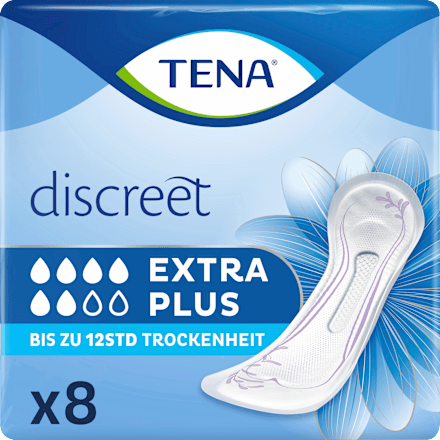 discreet Einlagen Inkontinenz Extra Plus, 8 St