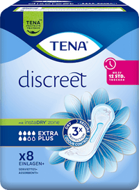 discrete Incontinentie Pads Extra Plus, 8 stuks