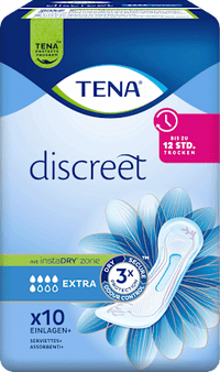 discrete incontinentie extra pads, 10 stuks