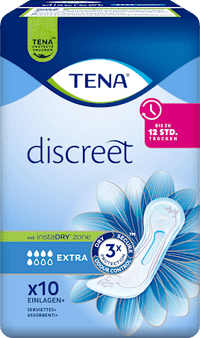 discrete incontinentie extra pads, 10 stuks