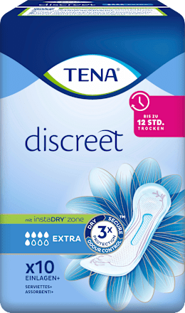 discreet Einlagen Inkontinenz Extra, 10 St