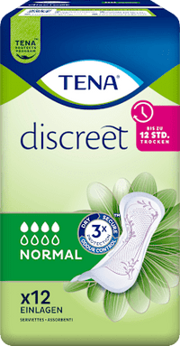 discrete Incontinentie Pads Normaal, 12 stuks