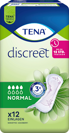discrete Incontinentie Pads Normaal, 12 stuks