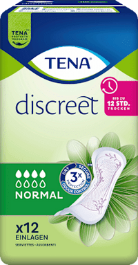 discrete Incontinentie Pads Normaal, 12 stuks
