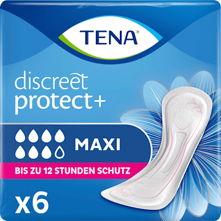 discreet Einlagen Inkontinenz Protect+ Maxi, 6 St