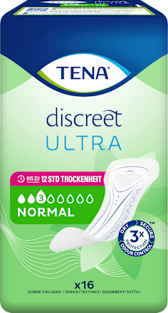 discreet Einlagen Inkontinenz Ultra Normal, 16 St
